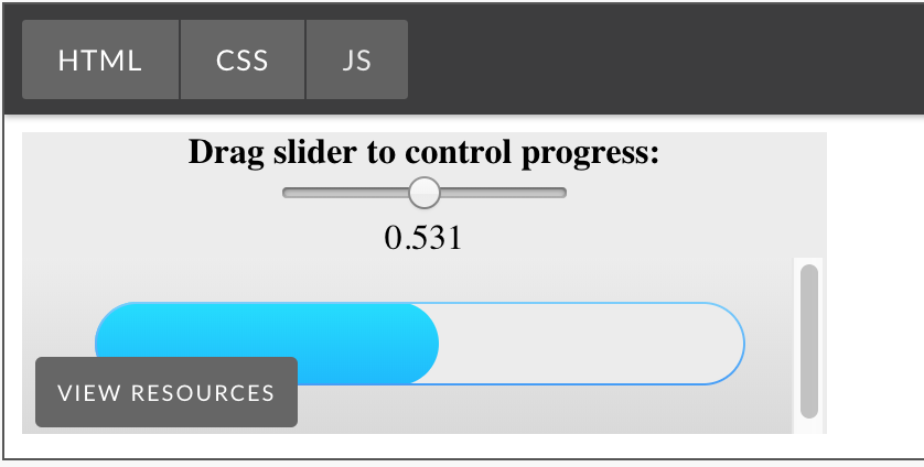 Progress bar tutorial